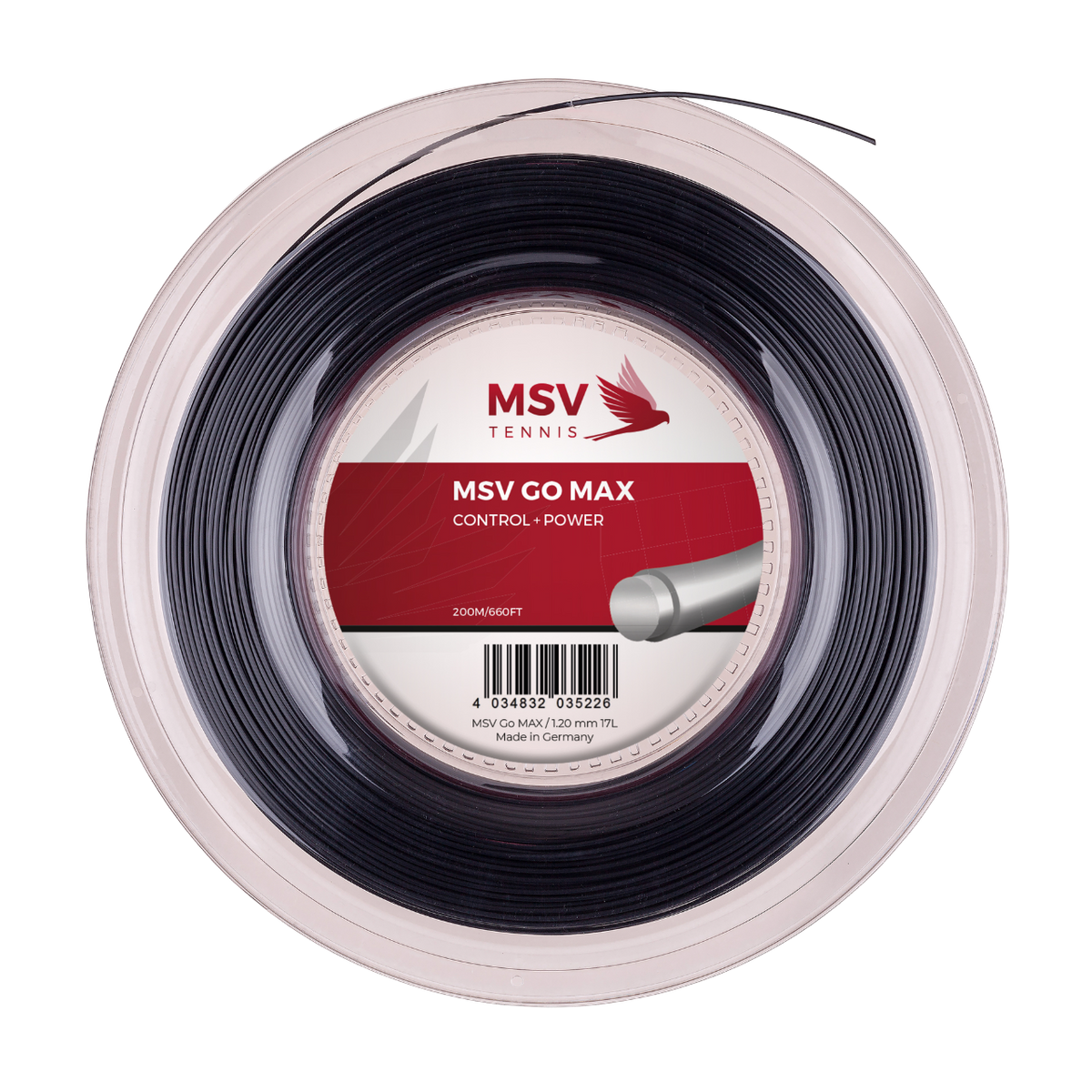MSV Go Max tennis string – control & power – MSV Tennis