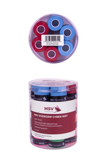 MSV Overgrip Cyber Wet, 24 / pack, 8 colors mixed
