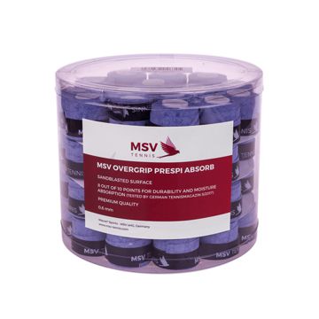 MSV Overgrip Prespi Absorb, 60 / pack, light blue