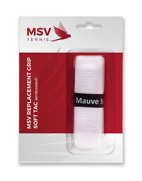 MSV Basic Grip Soft Tac embossed,  white